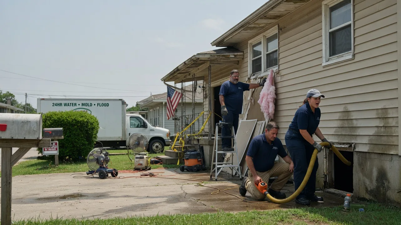 Water Damage Repair in Penokee, KS near me